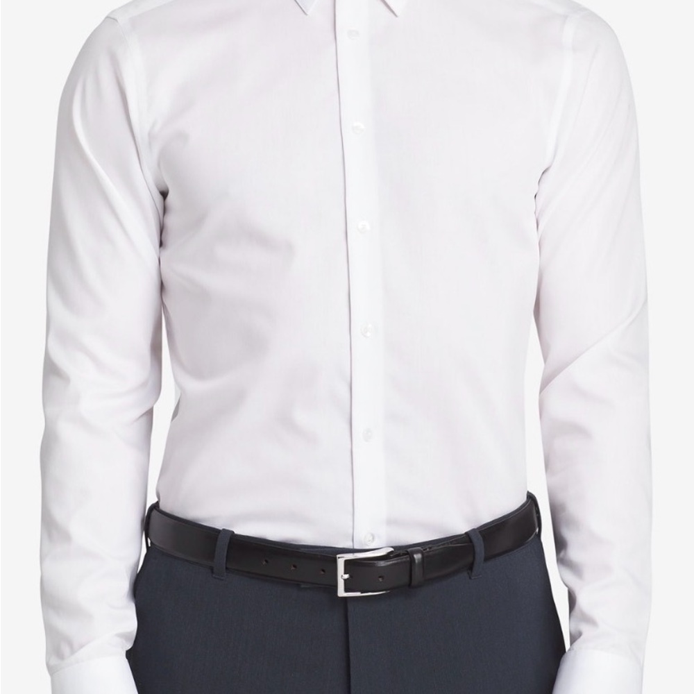 Calvin Klein Steel+ slim-fit dress shirt